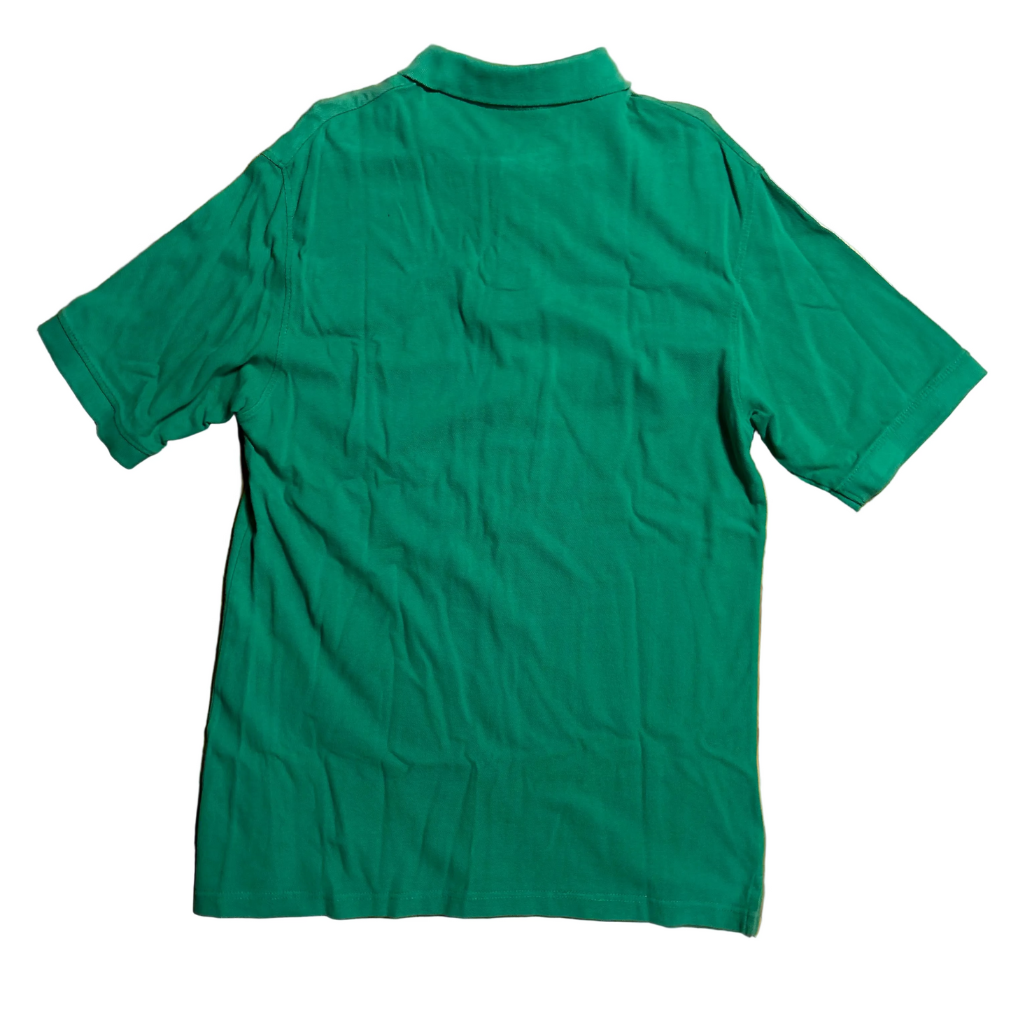 90’s South Pole Green Button Up Polo Shirt - Medium - 21.5" x 32"