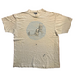 90’s Joe Boxer Girlfriend! Let’s Do Sleep Cat Portrait Distressed White Tshirt - Large - 22.5" x 28.5"