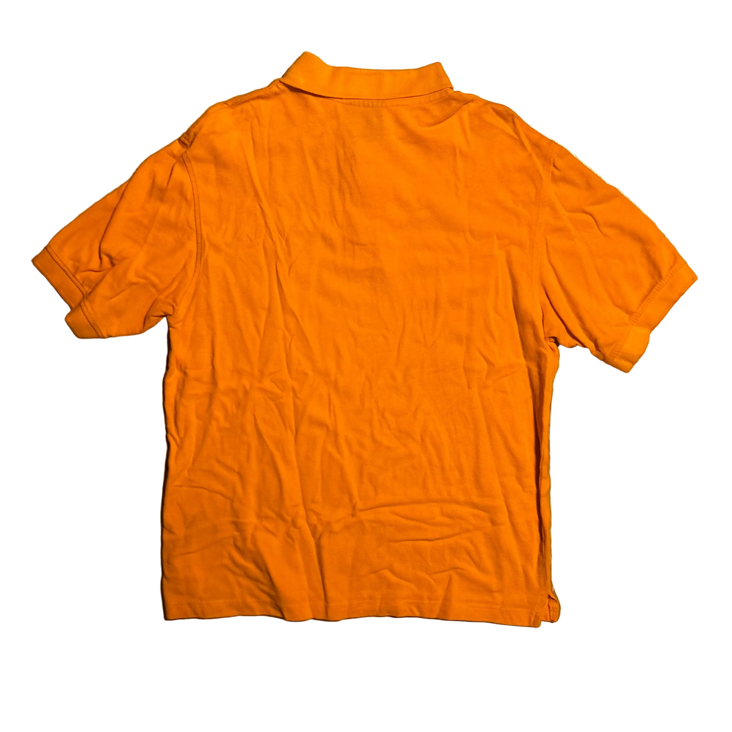 90’s South Pole Orange Button Up Polo Shirt - Large - 22" x 28.5"