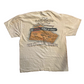 90’s Hanes Beefy The Black Collegiate Super Bowl White Football University Tshirt - Medium - 21.5" x 27.5"
