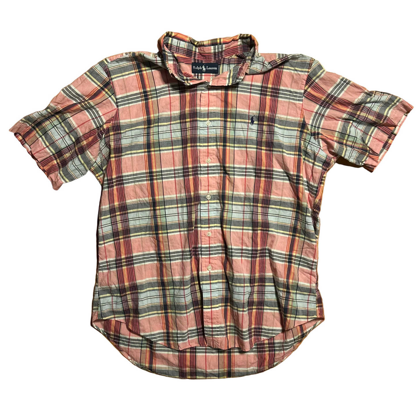 RalPH Lauren Polo Button Up Short Sleeve Shirt - XLarge - 26" x 30"