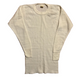 80/90’s Greatland White Thermal Longsleeve Shirt - XSmall - 14.5" x 28"