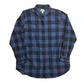 LL Bean Relaxed Fit Blue Flannel Button Up Shirt - XLarge - 24" x 32"