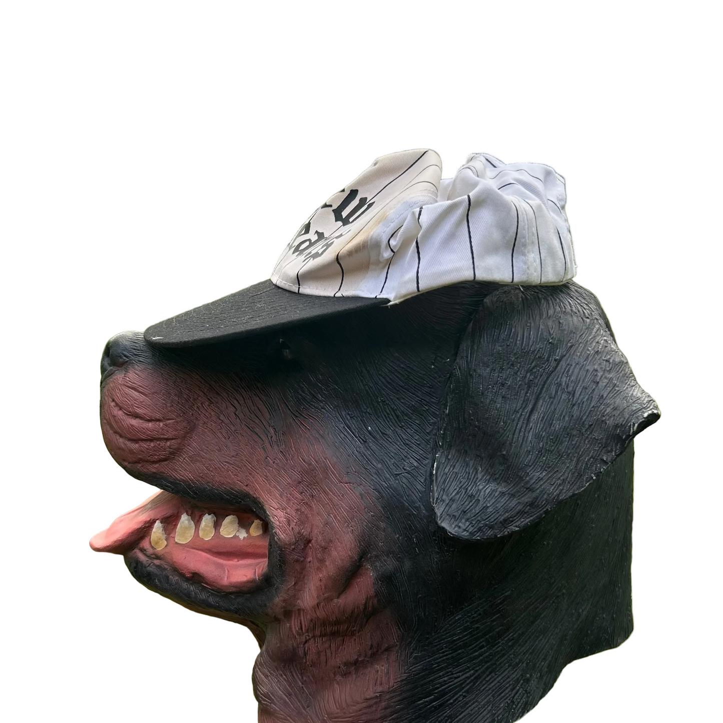 New Orleans Mohr's Striped Black White Hat