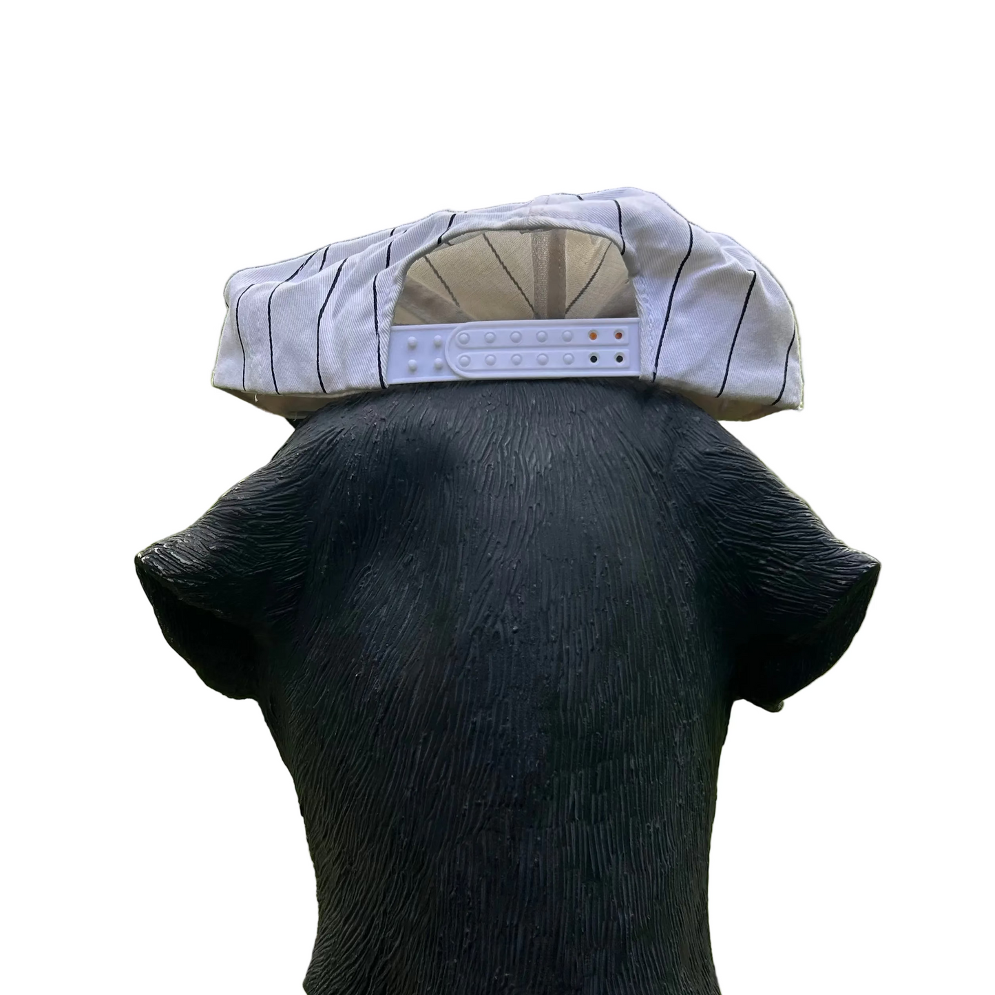 New Orleans Mohr's Striped Black White Hat
