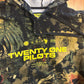 Twenty One Pilots Camo Hoodie Sweatshirt - Medium - 20" x 25"