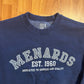 Menards Navy Blue Crewneck Sweatshirt - Medium - 21" x 23.5"