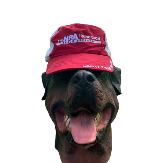 NRA Foundation Teach Freedom Liberty Through Education Red White Americap Snapback Trucker Hat