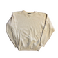 Croft and Barrow Chunky Knit Cream Cotton Sweater - Large - 22" x 25.5"