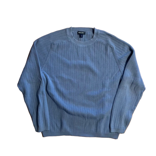 Cherokee Light Blue Cotton Sweater - Medium - 20" x 24"