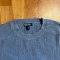 Cherokee Light Blue Cotton Sweater - Medium - 20" x 24"