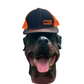 RE Ranger Orange Black Outdoor Cap Trucker Hat