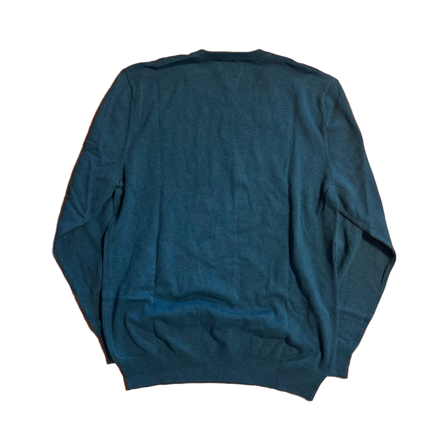 Old Navy Teal Cotton Poly Sweater - Medium - 20" x 26"