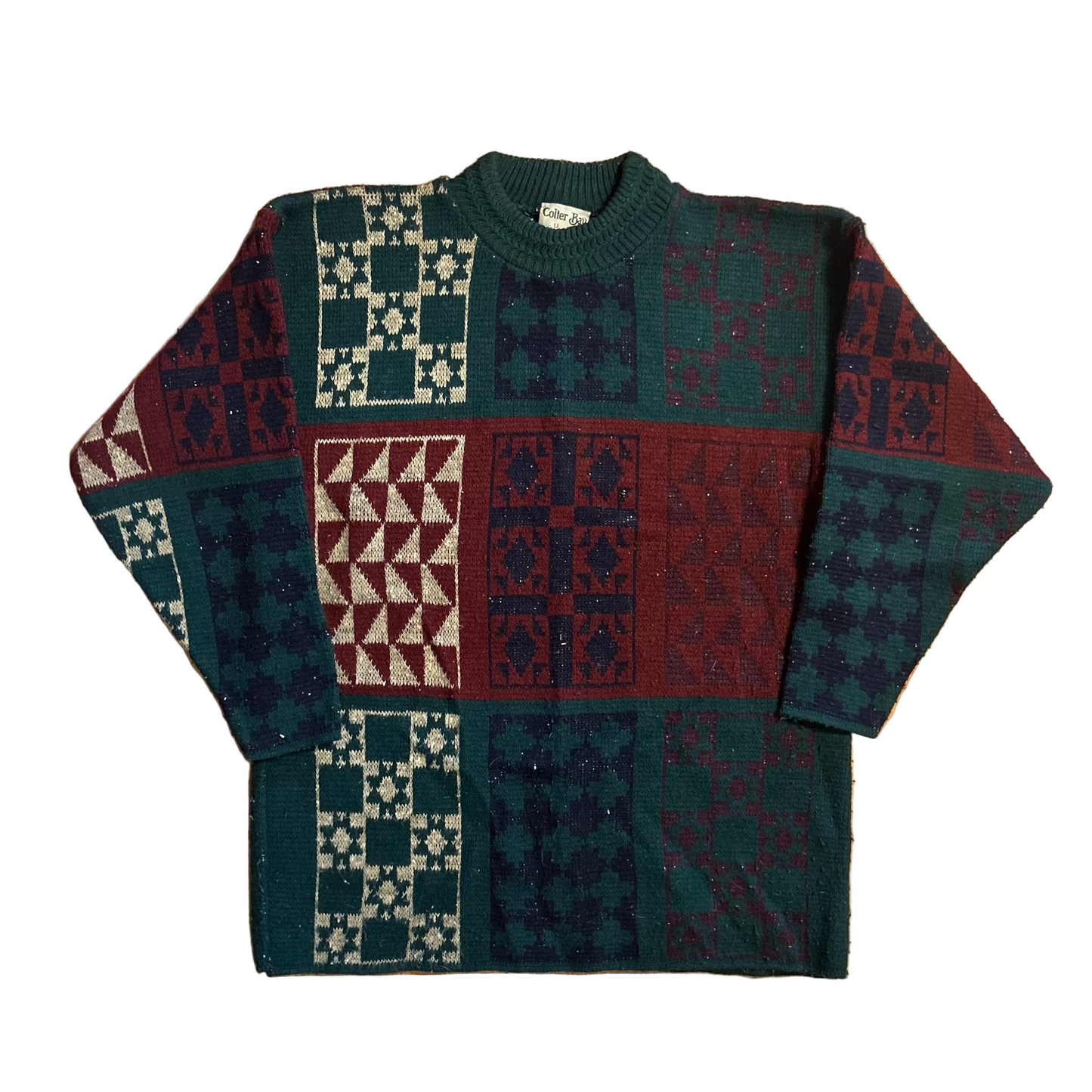 80's Colter Bay Acrylic Sweater - Large - 22" x 27"