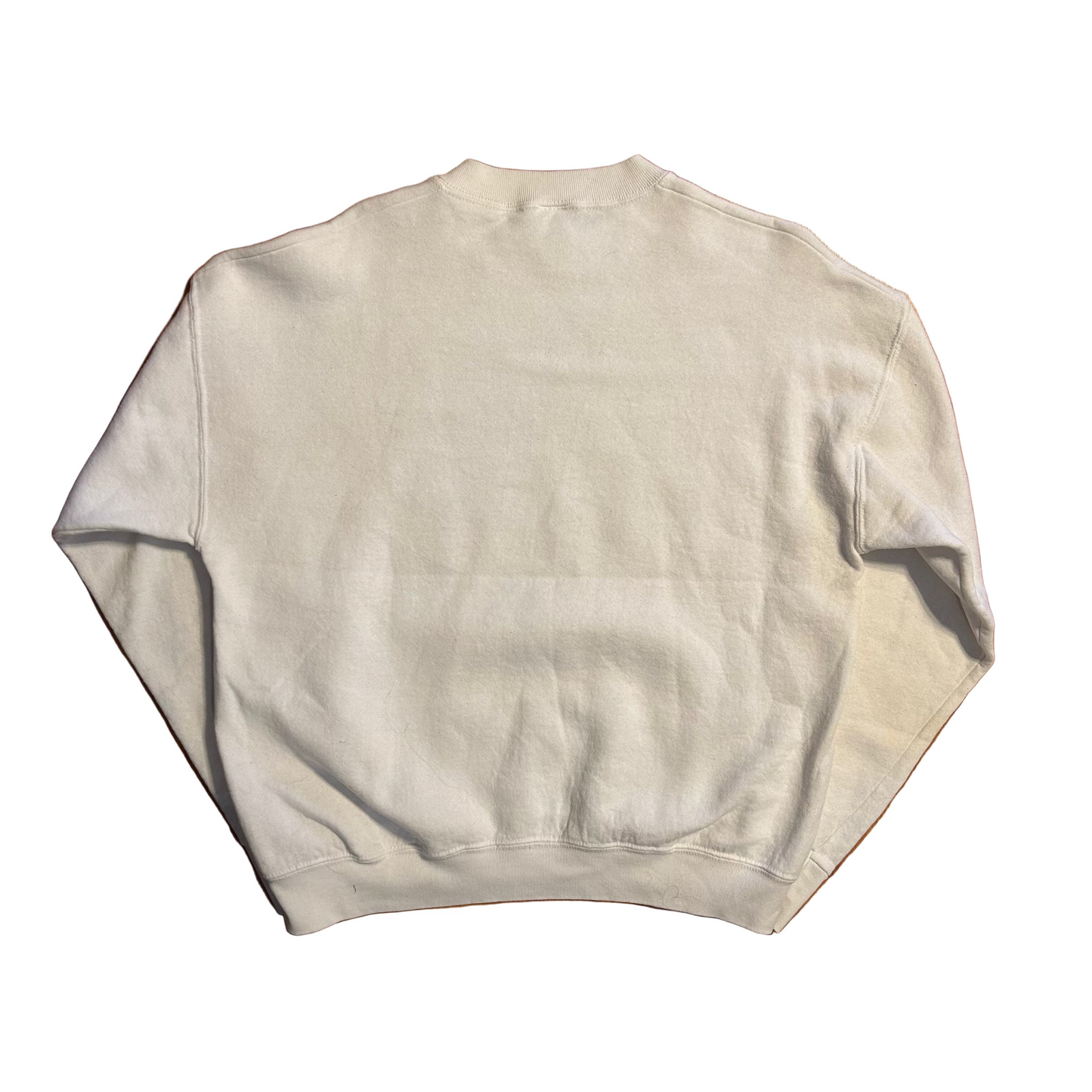 90's FOTL BEST God Wrapped His Christmas Presents White Crewneck Sweatshirt - Large - 22.5" x 25"