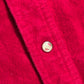 Moose Creek Red Cotton Pearl Snap Button Up Shirt - XLarge - 27" x 34"
