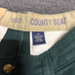 NWT Brand New County Seat Pleated Green Chino Khaki Shorts - 28" x 9"