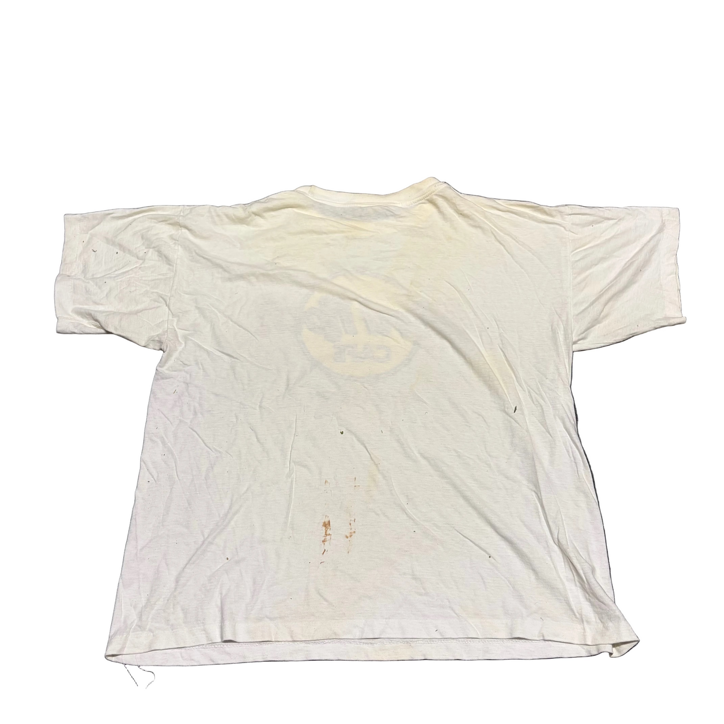 90’s CocoWalk Hard Rock Cafe St Marten White Cotton Tshirt - Medium - 21.5" x 25"
