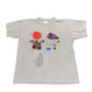 90’s Suc Miro Art Grey Tshirt - Medium - 21" x 26"