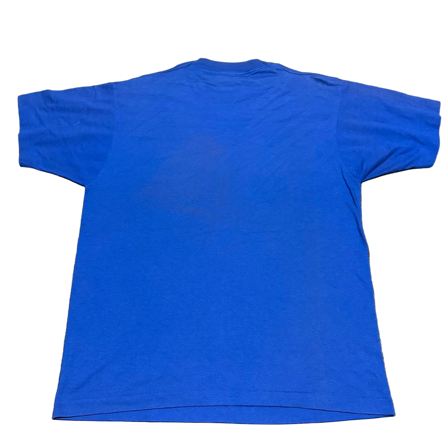 70/80’s Velva Sheen Atwood Resort Boating Blue Tshirt - Medium - 20.5" x 28"