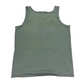 90’s Tultex Virginia Beach Green Olive Tanktop Shirt - Large - 22" x 25.5"