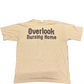 70/80’s Sportswear Tan Brown Overlook Nursing Home Tshirt - Medium - 21" x 26"