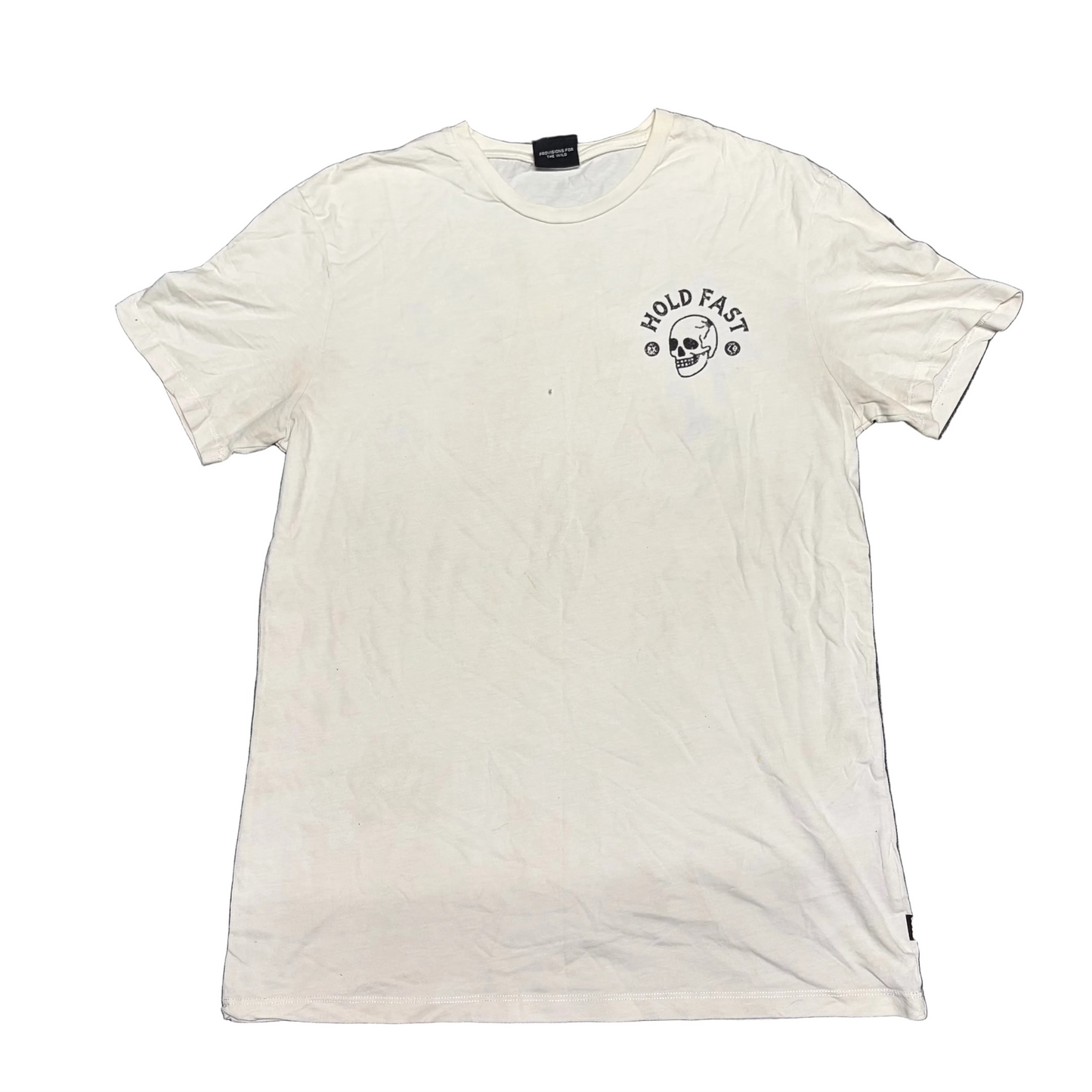 P & Co Hold Fast White Tshirt - Small - 19" x 27"