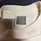 90’s Maze Flower Heart White Tshirt - Medium - 21" x 30"