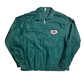 70’s Louisville Seeds Green Nylon Zip Up Jacket - Large - 23.5" x 27"