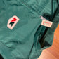 70’s Louisville Seeds Green Nylon Zip Up Jacket - Large - 23.5" x 27"