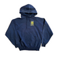Dick Bragg Excavating Best on Earth Navy Blue Hoodie Sweatshirt - Medium - 20" x 23"
