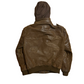 Flavor Leather Hooded Jacket - Medium - 21" x 24"