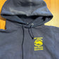 Dick Bragg Excavating Best on Earth Navy Blue Hoodie Sweatshirt - Medium - 20" x 23"