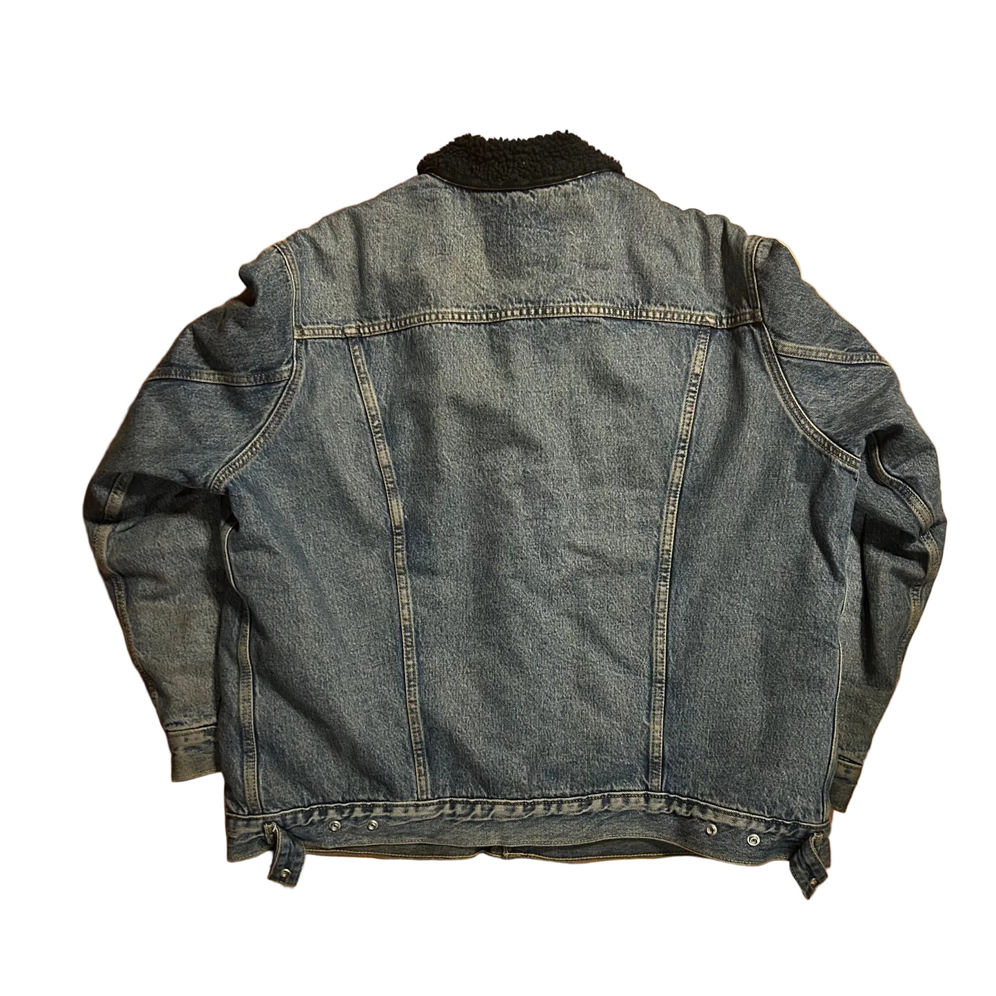 Levi’s Sherpa Denim Trucker Jacket - XLarge - 26" x 27"