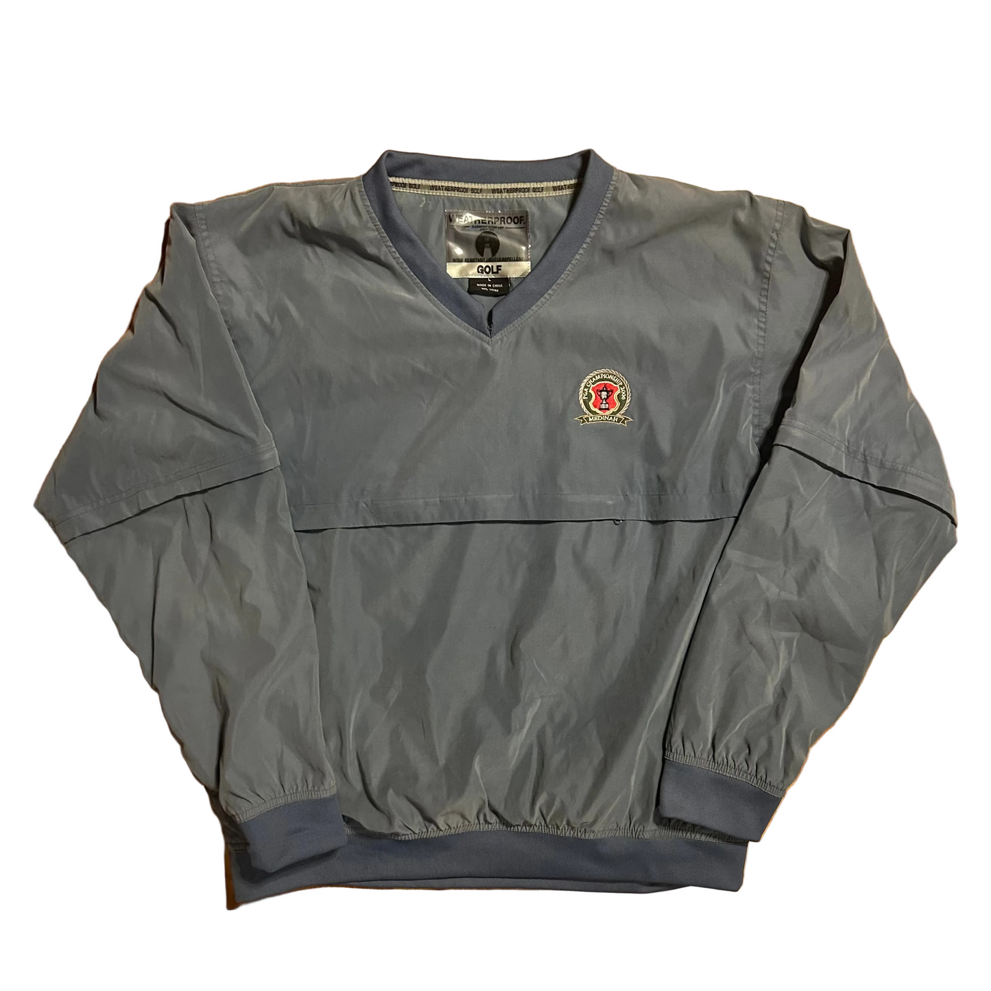 Weatherproof PGA Medina Tiger Woods Zip Off Anorak Windbreaker Jacket - XLarge - 24.5" x 27"