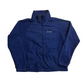 Columbia Blue Fleece Zip Up Jacket - Large - 23" x 25"