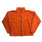 Orange San Francisco Fleece Zip Up Jacket - Large - 22" x 24.5"