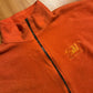 Orange San Francisco Fleece Zip Up Jacket - Large - 22" x 24.5"