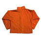 Orange San Francisco Fleece Zip Up Jacket - Large - 22" x 24.5"