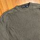 Faded Glory Green Cotton Sweater - Large - 23" x 29.5"