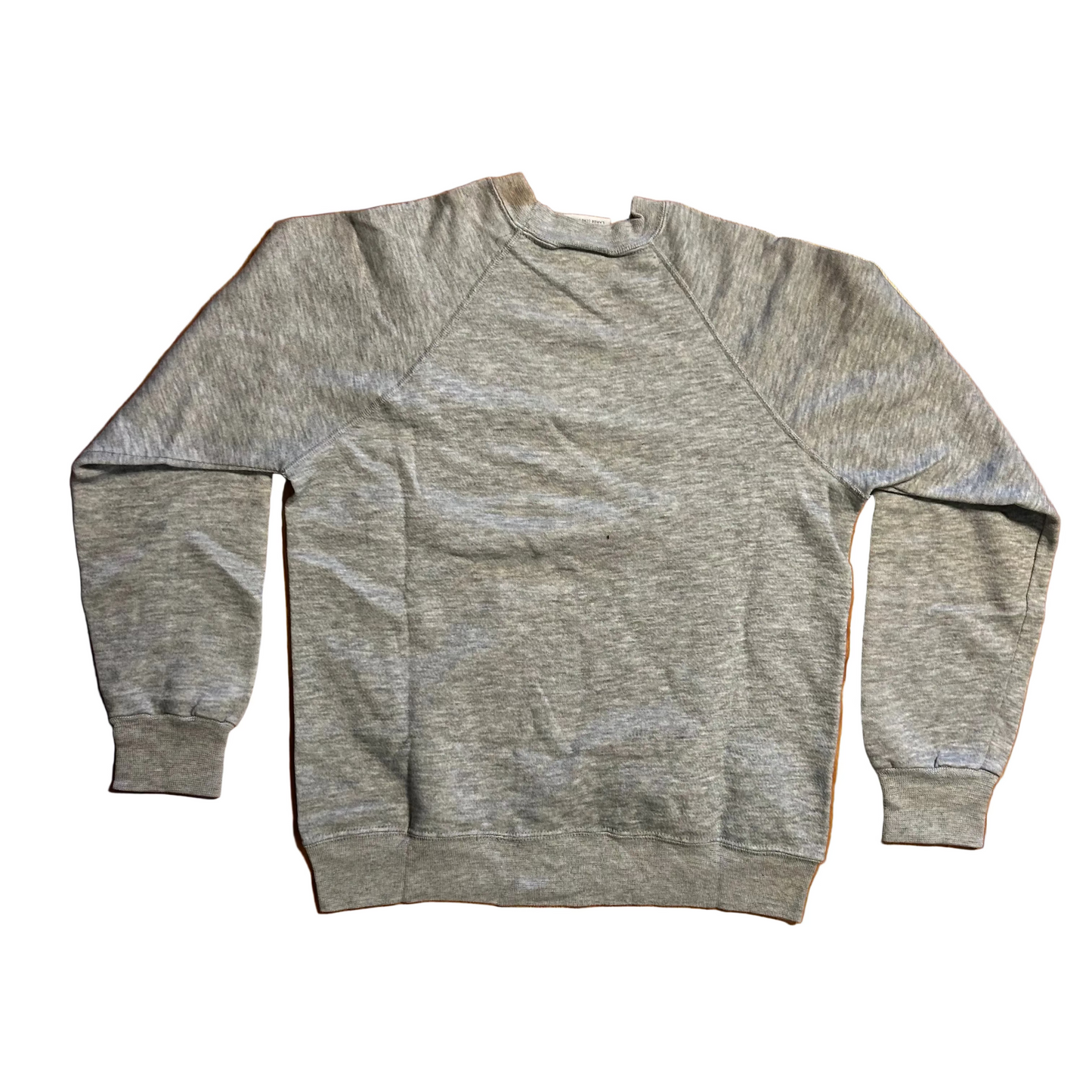 90's Bassett Walker Grey Blank Crewneck Sweatshirt - Medium - 20" x 25"