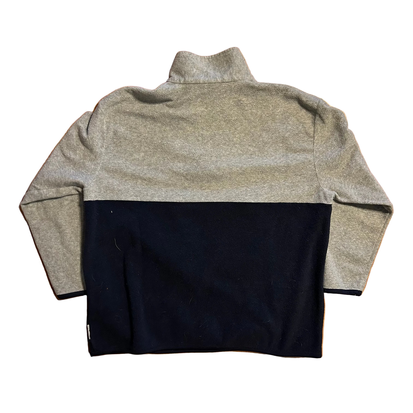 Pooh Tigger Grey Black Quarter Zip Fleece Sweatshirt - XLarge - 25" x 27"