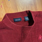 Izod Cotton Red Sweater - Large - 23" x 26"