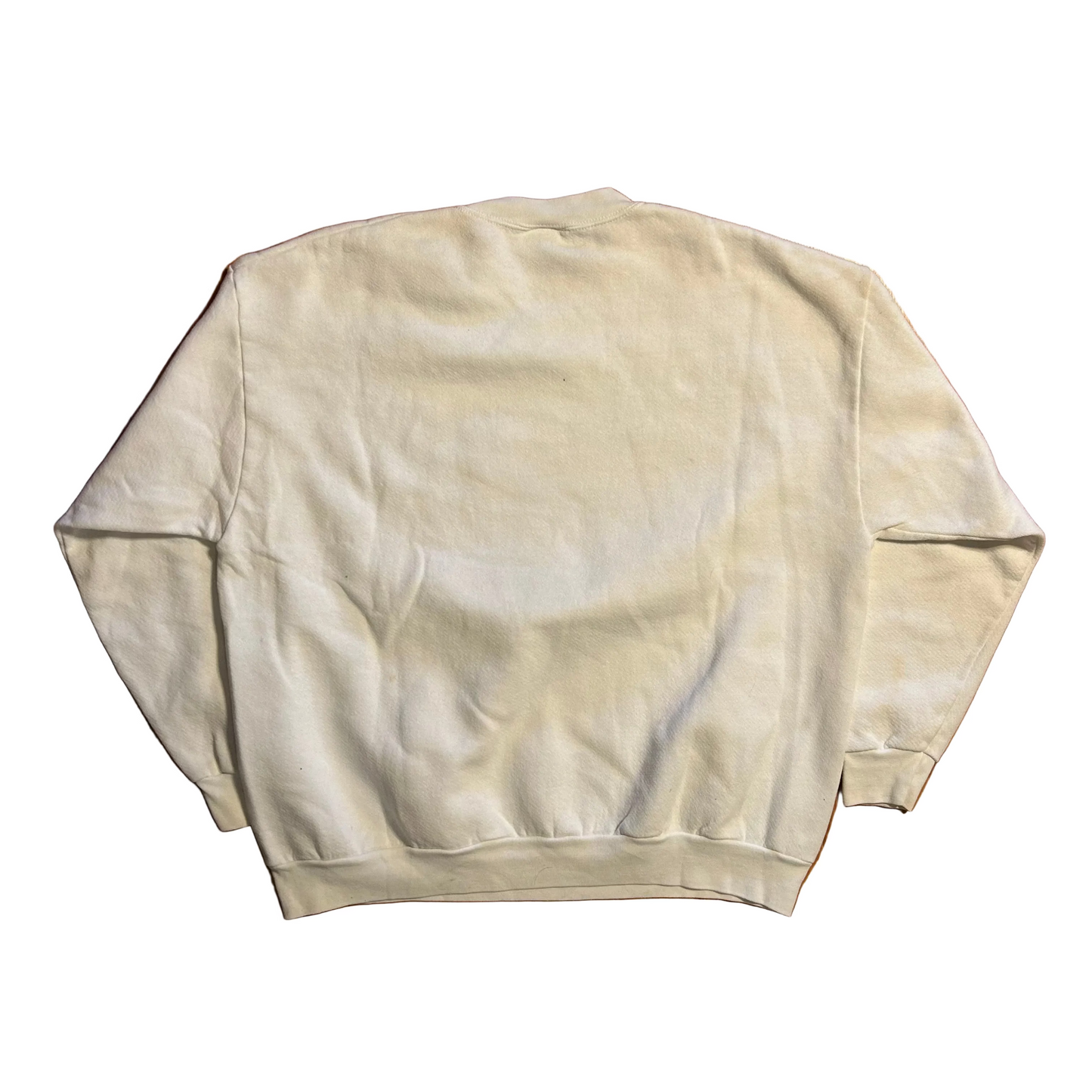 90's Lee Proud to be American VFW Fort Wayne White Crewneck Sweatshirt - XLarge - 25" x 26.5"