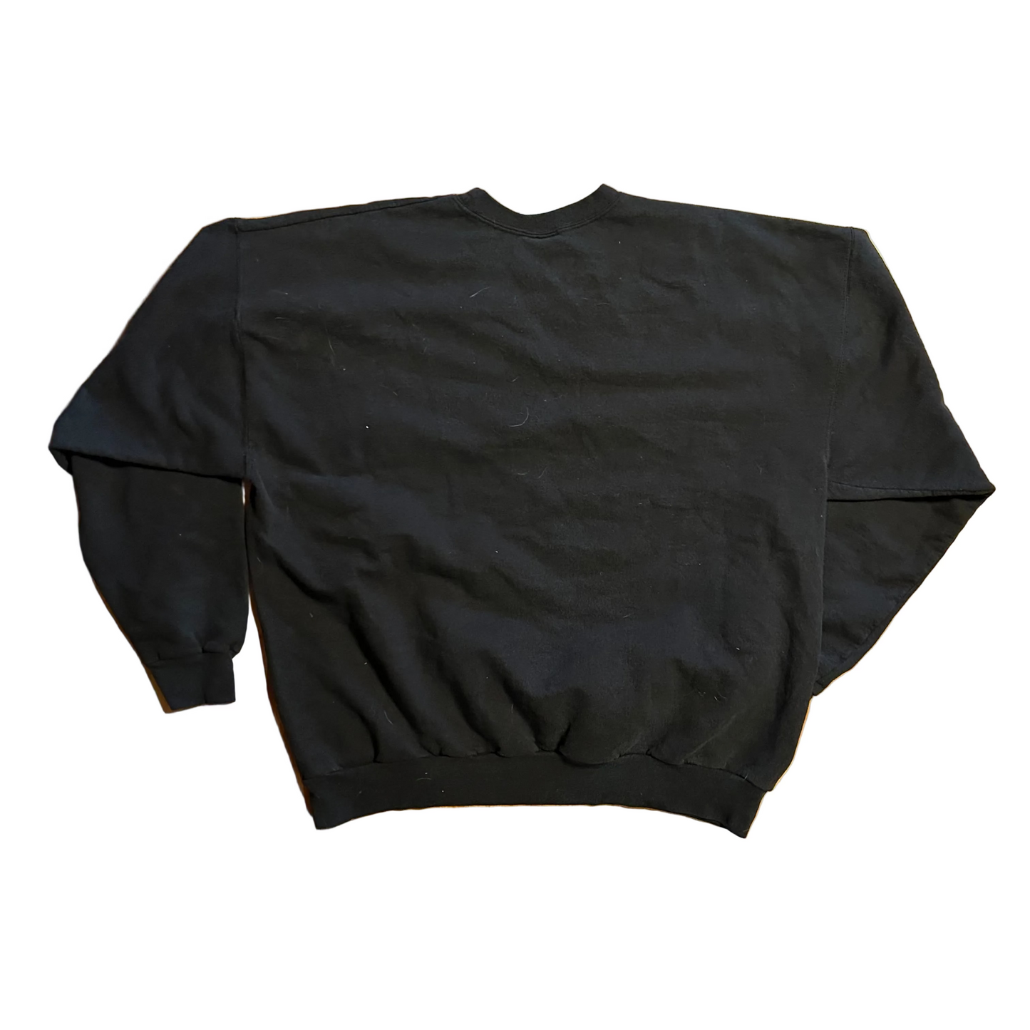 Hanes Black Blank Crewneck Sweatshirt - XLarge - 25" x 26"