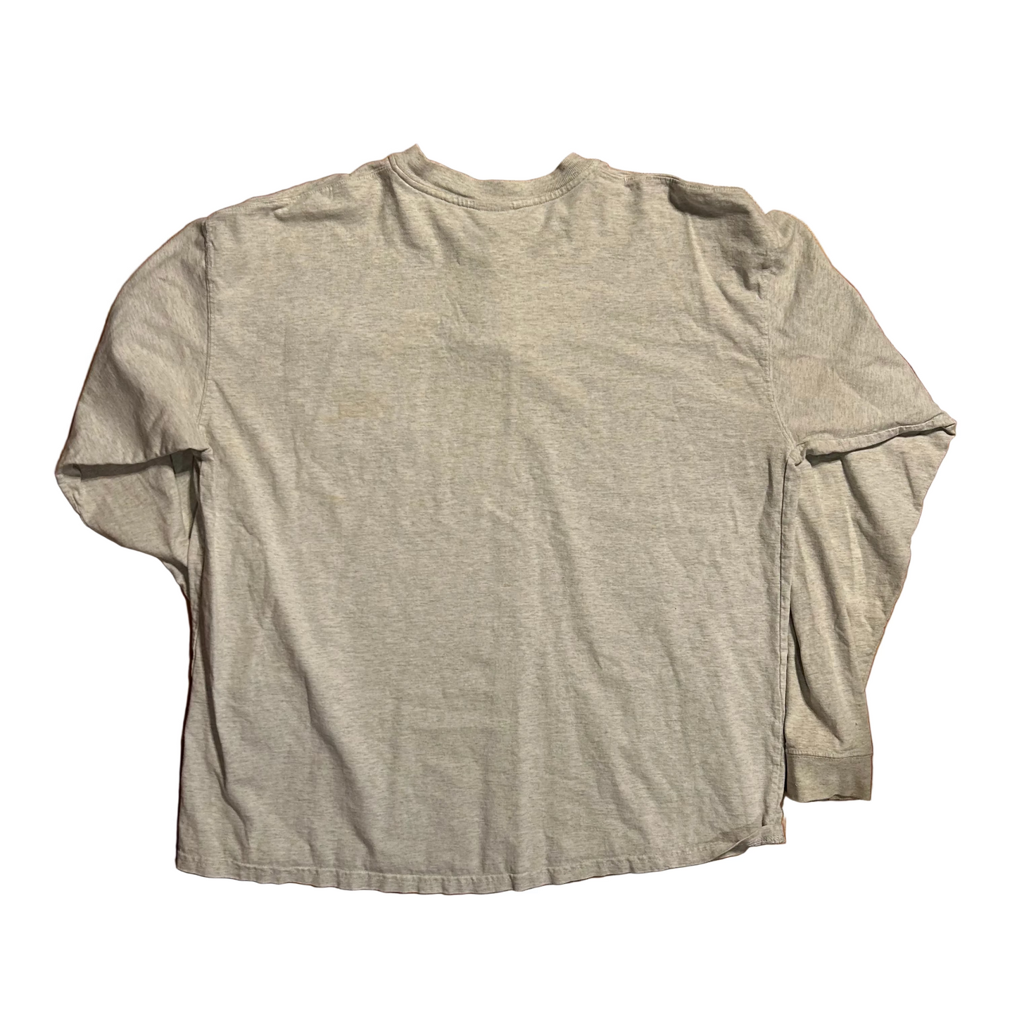 Carhartt Carphartt Grey Longsleeve Henley Shirt - XLarge - 26" x 29"