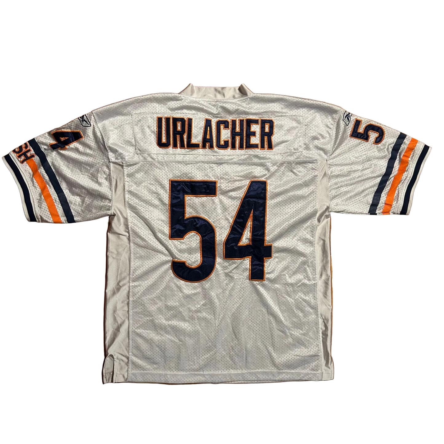 Chicago Bears Brian Urlacher Road White NFL Football Jersey - XLarge - 24" x 30"