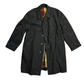 80's Winglite Norseman Cloth Black Lined Overcoat Jacket - XLarge - 24" x 42"