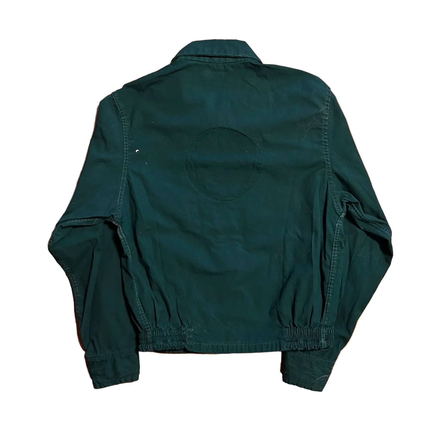 70/80's Boy Scouts of America Green Zip Up Jacket - XSmall - 17" x 21"