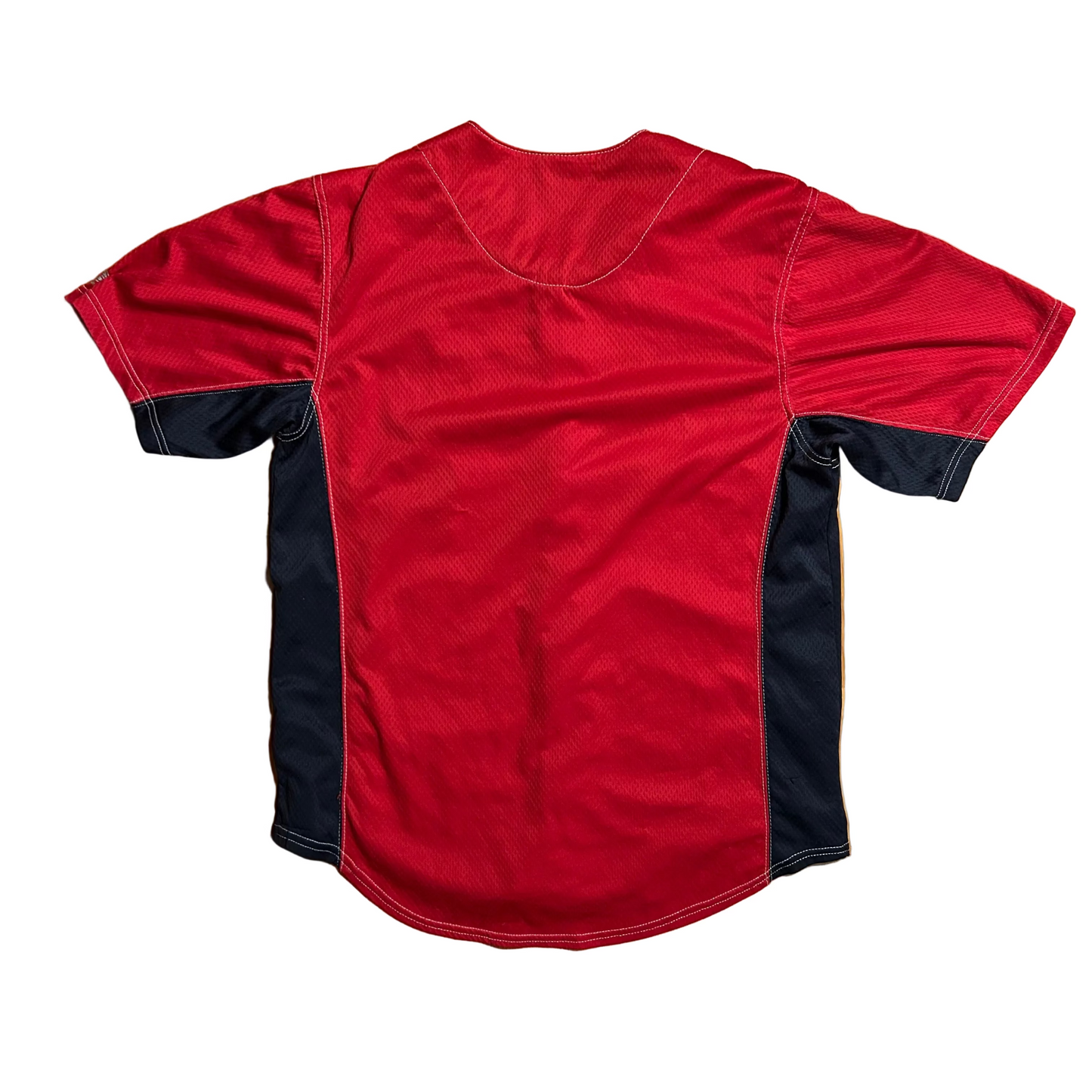 St Louis Cardinals MLB Baseball Red Button Up Jersey - Medium - 20" x 29.5"